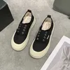 HBP Non-Brand Spring and Summer New Low Top Thin Canvas Shoes Thick Sole Lazy People Step on Womens Casual Single Shoes