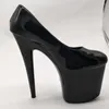 Модельные туфли LAIJIANJINXIA 20 см/8 дюймов, верхняя часть из искусственной кожи, модные сексуальные экзотические женские туфли-лодочки на высоком каблуке и платформе для вечеринки, для танцев на пилоне D010