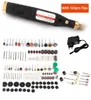 Electric Drill 5 Speed ​​Justerbar Dremel Grinder Engraver Pen Mini Rotary Tool Slipmaskin 165st Tips Valfritt 2212089721259