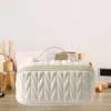 Cosmetic Bags Travel Organizer Pouch For Female Girls Waterproof PU Leather Essentials Makeup Bag El
