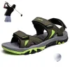 Skor män sommar golfsandaler andningsbara manliga nonslip gummi skor för golf i stor storlek 3946 herrar golfspelare sandaler golfträning