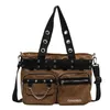 女性のためのトートのデニムバッグ2024大きなショルダーバッグ卸売トート高級デザイナーファッション財布とハンドバッグ