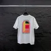 Casablanca verão masculino designer camiseta algodão solto casual camiseta alfabeto impressão camisa de manga curta moda casablanca street wear camiseta #29