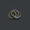 デザイナーCartera Moissanite Ring Tricolor Tricyclic Full Diamond Ring Lovers Intercolor三環式ダイヤモンドリング