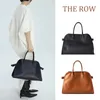 Klasyczne The Row Margaux15 Terrasse The Tote Torby Margaux 17 skórzane ramię luksusowa torebka designerka torba męska crossbody crutch hobo plażowa weekendowa torba zakupowa