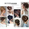 Perruques synthétiques Queues de cheval Chignon désordonné Morceau de cheveux en désordre Cheveux pour femmes Ébouriffé Chignon Chignon Synthétique Ondulé Bouclé Chignon Queue de cheval pour un usage quotidien 240328 240327