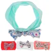 Bandanas 4 PCS Acessórios para o cabelo das crianças Tiara Linda Natal Bebê Tiaras Headgear