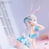 Action Toy Figures BINDing Chris Aqua Blue Original Character Bunny Girl 1/4 Bond Native Anime Sexy Hentai Action Figure Adult Model Toy Doll Gift 24319