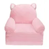 Monkiss Kids Couch fälls ut mjuka småbarnstolar, småbarn Armstolen Sängspel, gåva i 0-3 år, Pink Kitty