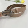 Belt designer belt luxury brand belts belts for women designer Solid colour earth vintage design Big Letter Buckle Silver Letter D Gold Buckle High Quality Petty