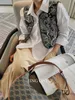 Kamizelki damskie haftowane kamizelki kurtka damska odzież 2023 luksusowy koreański pułk