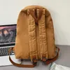 Cool Girl Boy Canvas Green Laptop Student Bag Trendy Women Men College Female Backpack Male Lady Travel Fashion 240313