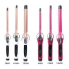 Eisen 1PC 9mm 22mm Professionelle Elektrische Haar Curler Curling Eisen Haar Waver Birne Blume Kegel Keramik Curling stab Haar Styling Werkzeug 2