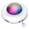 Jouet pour chat Smart Teaser UFO Pet Turntable Attraper des jouets de formation USB Charge Cat Teaser Remplaçable Plume Interactive Auto 240309