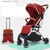 Barnvagnar# Lätt baby barnvagn vikbar barnvagn ultralätt bärbar resande stuga baby barnbarn kinderwagen baby vagn bil l240319