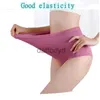 Women's Panties L-4XL High Waist Womens Panties Pure Cotton Crotch Modal Plus Fat Plus Size Underwear Lace Mothers Briefs 240319