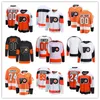 Philadelphia Custom Flyers Jerseys 11 Travis Konecny ​​74 Owen Tippett 14 Sean Couturier 89 Cam Atkinson 24 Nick Seeler 44 Nicolas Deslauriers 79 Carter Hart