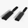 Hommes brosse à cheveux en céramique fer rond peigne barbier Dressing Salon style hommes peigne antistatique cuir chevelu Massage peigne outil de coiffure 240314