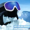 Gafas gafas de esquí Damas Antigüenzas de copa de motos de nieve UV400 Eyewear de nieve Snowear Snowboard Goggles de invierno Oculares de invierno