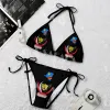 Suits Democratic Republic of the Congo Coat Of Arms 3D Print Female Women Micro Bikini Set Summer Beachwear Sexy Beach Bathing Suits