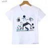 T-shirts Funny Boys T-Shirts Astros Playroom Cartoon Print ChildrenS Tshirt Summer Casual Boys Clothes Toddler T Shirt Short Sleeve TopsC24319