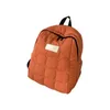 School Bags Casual Puffer Backpack Large Capacity Waterproof Lightweight Bag Adjustable Strap For Women Men