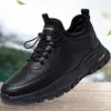 Zapatos deportivos de PU de estilo casual para hombre, fabricante chino sin marca HBP