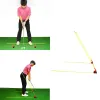 Aide à l'entraînement de Swing de Golf, correcteur de geste pliable et antidérapant pour apprenant débutant