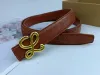 Luxury Belt Designer Belts For Women Mens Leather Belt Fashion Soft äkta läder midja bälten för jeans klänning mode dagliga outfitbälten med originallåda