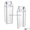 Bouteilles d'eau Sport Bouteille Pichet Pour Enfants Boissons Mignon Femmes Portable Sport Drop Livraison Maison Jardin Cuisine Bar À Manger Dhhsy