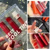 Läppglans Mini Three-Piece Suit varar 10 färger Liquid Lipstick Mirror Glitter Waterproof Shiny Cosmetics