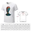 Polos masculinos Camiseta Alienígena Primária Oversized Cute Tops Mens Camisetas Simples Anime Negros Grandes e Altos