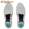 Insoles Nouvelle semelle intérieure de sport athlétique en PU semelle intérieure d'absorption des chocs pour chaussures de sport de badminton de basket-ball semelles orthopédiques de soutien de la voûte plantaire