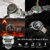 Orologi da polso AMAZTIM TANK T2 Orologi da uomo ultra intelligenti AMOLED AOD Orologio per fitness Chiamata Bluetooth 5ATM Orologi da uomo intelligenti digitali impermeabili 240319