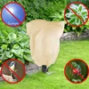 Storage Bags Plant Frost Cover Winter Protection Zippered Drawstring Covers For Trees Shrubs Easy Install Reusable Outdoor