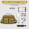 Bags Tactical Messenger Bag Military Sling Shoulder Bag Crossbody Bag Men's Outdoor Travel Messenger Bag with USB Charger Hiking Bag