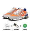 New Premia mens womens running shoes Italy mick lander django sheepskin genuine leather trainers sport sneakers for men and women