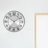 Accessoires d'horloges de remplacement, cadran d'horloge murale, panneau rond, pièce numérique à monter soi-même