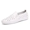 Casual Shoes Women's Summer Single Small White Stars Hollow Loafers for Women Flat Heels