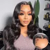 Synthetic Wigs Ready to Go 5x5 HD Transparent Lace Closure Brazilian Wigs for Women Human Hair Glueless Body Wave Lace Front Wigs 4x6 Lace Wigs 240329