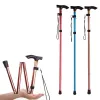 Sticks Hot New Telescopic Walking Sticks Collapsible Cane Trusty Running Canes Folding Hiking Trekking Poles for The Elder Alpenstocks