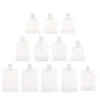 Bouteilles de stockage 12 PCS Shampooing Lotion Sac Vide Émulsion Remplissable Voyage Crème Anti-fuite Sous-échantillon