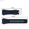 Armbandsur Silikon Armbandband för Samsung Galaxy Watch 46mm SM-R800 Smart Watch Band Rubber Armband för Samsung Gear S3 Strap 24319