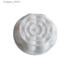 Baking Moulds Round Queen White Eight Petal Flower Silicone Cake Mold Mousse Baking Form Tray Jelly Pudding Chocolate Moulds Cake Decor Tool L240319