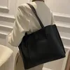 Sacos de ombro grande capacidade saco feminino 2024 moda tendência casual tote versão coreana versátil bolsa estética chique