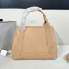 Bolsa de compras de lona Designer Tote Bag Mulheres Bolsa Bolsa Moda Carta Bolso Interno Com Zíper Bolsa De Embreagem De Alta Qualidade Alça De Ombro Removível Bolsa De Ombro