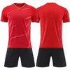 Aanpasbare Kids Soccer Jersey-kleding Gepersonaliseerde Jeugd Korte Set Jongen Meisje Training Uniform Naam Nummer 240313