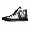 Scarpe cartone animato manga anime kon akiyama mio hirasawa yui casual scarpe a tavola leggera di scarpe da tavolo leggero uomini sneaker da donna traspirato