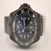 Todos os homens negros relógio SEA-DWELLER moldura de cerâmica 43mm aço inoxidável 116660BKSO automático D-Cameron Diver relógios masculinos Wri309L