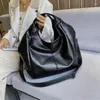 Totes Women Hobo Bag Large Handbags For 2024 Big Shoulder Bags Female Solid Color Simple Crossbody Leather Sac